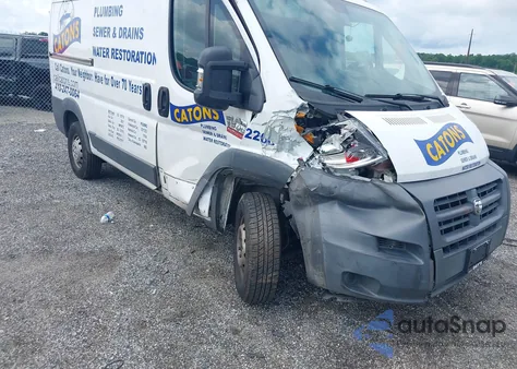 2014 Ram Promaster 1500 Low Roof z USA, uszkodzony, nr VIN 3C6TRVAD8EE127098